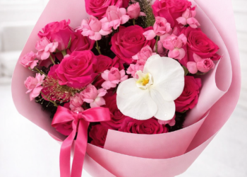 Bukiet malinowy bliss