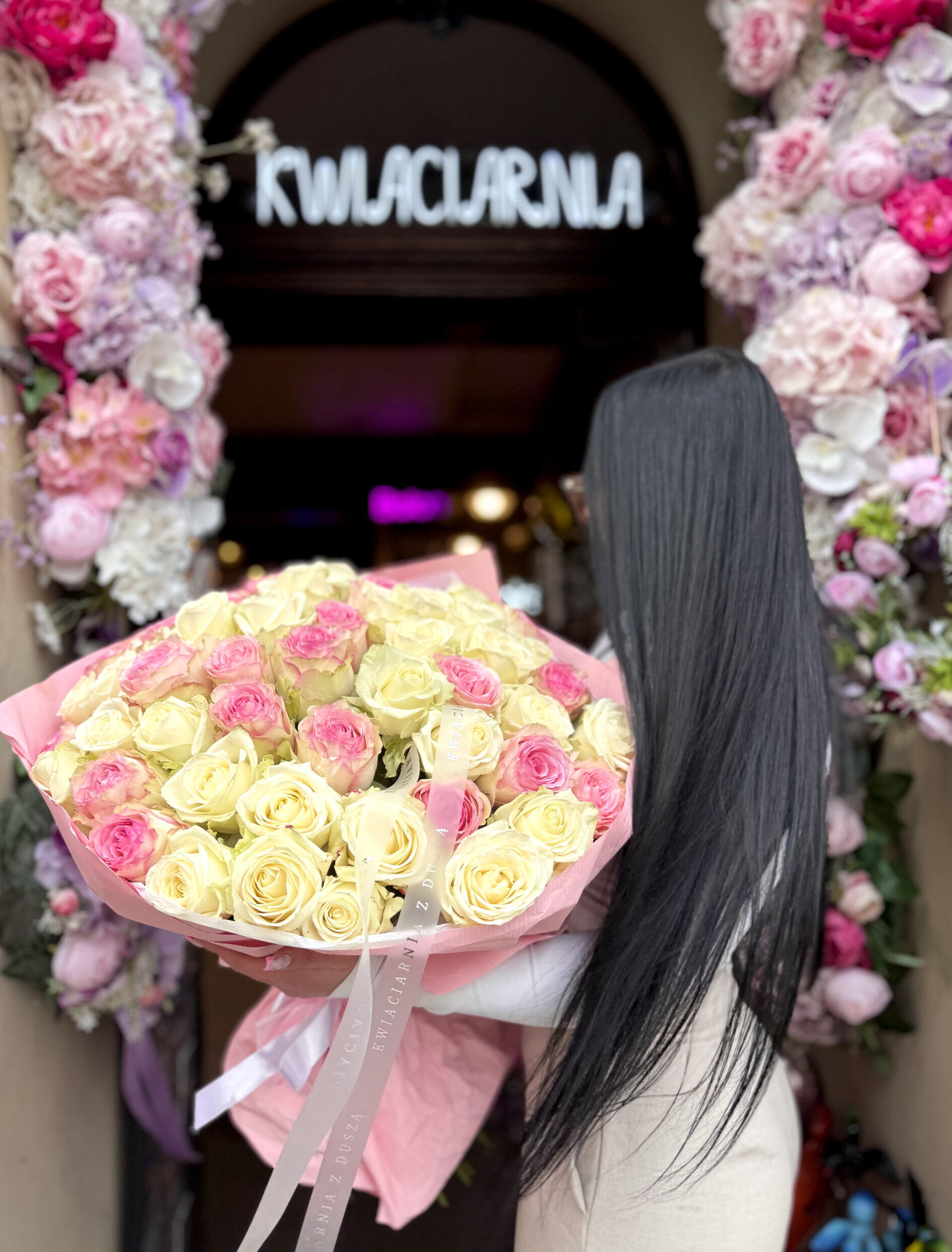 Bukiet róż candy girl